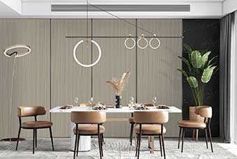 河南轻奢风格-餐厅