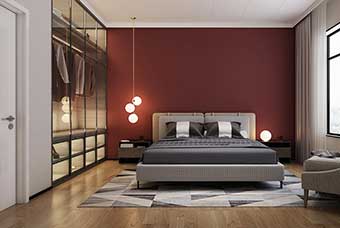 河南现代风格-卧室