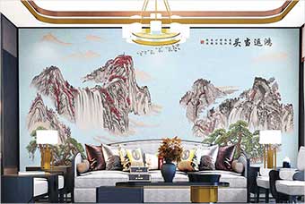 河南森佰汇航空纤维墙咔（鸿运当头）