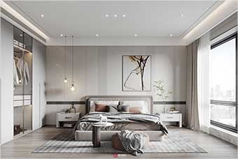河南卧室空间案例
