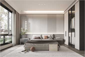 河南卧室空间案例